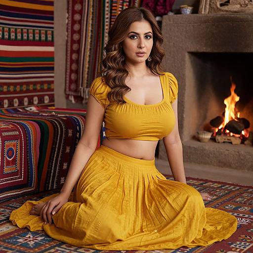 Rustic Punjabi Village Lifestyle Portrait