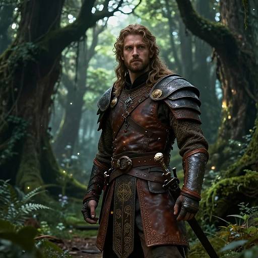 Alfrodo in Enchanted Fantasy Forest