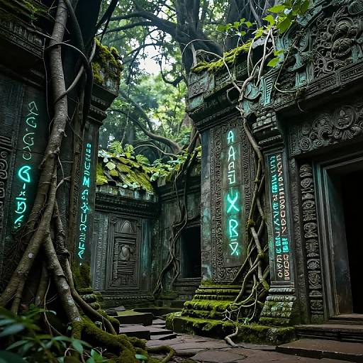 Oximo Ancient Forest Temple