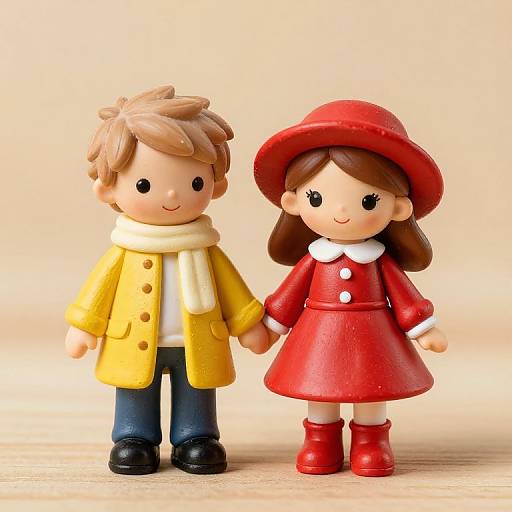 Schleich West Germany Love Is Figurines