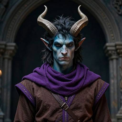 Mystical Fantasy Character Portrait