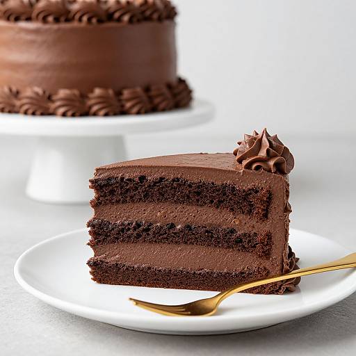 Decadent Belgian Chocolate Layer Cake