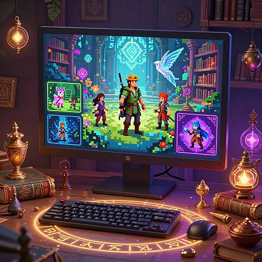 Fantasy DnD Character AI Generator