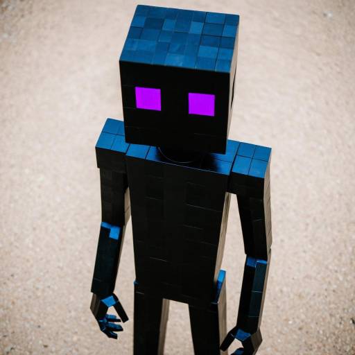 Enderman Cosplay: Minecraft Costume Showcase