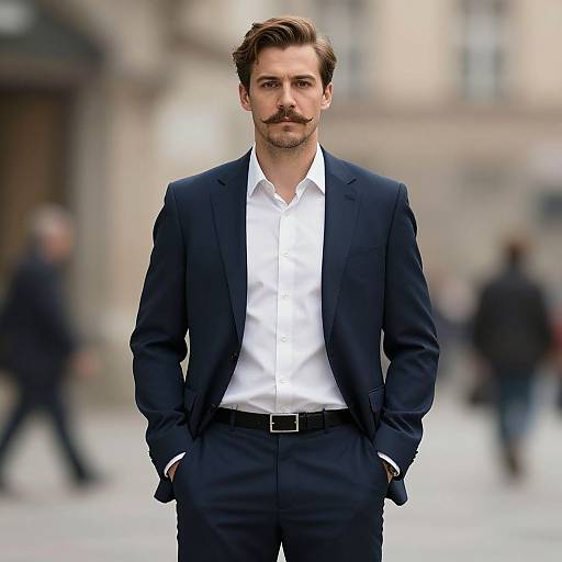 Formal Conservative Male Portrait