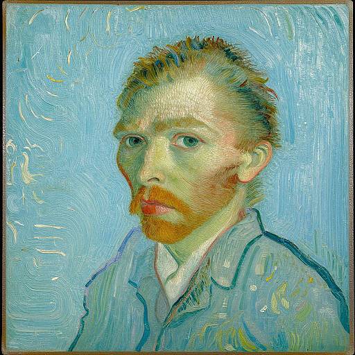 Vincent van Gogh Style Woman's Head