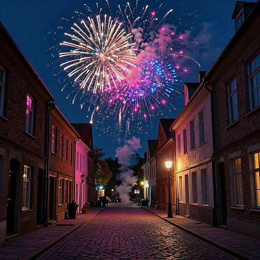 Midnight Urban Symphony of Light