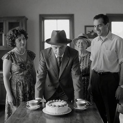 Vintage Gathering in Rustic Setting