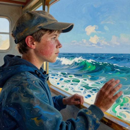 Eccentric Tidal Researcher Double Exposure