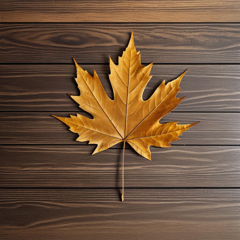 Minimalist Critique of Dried Leaf