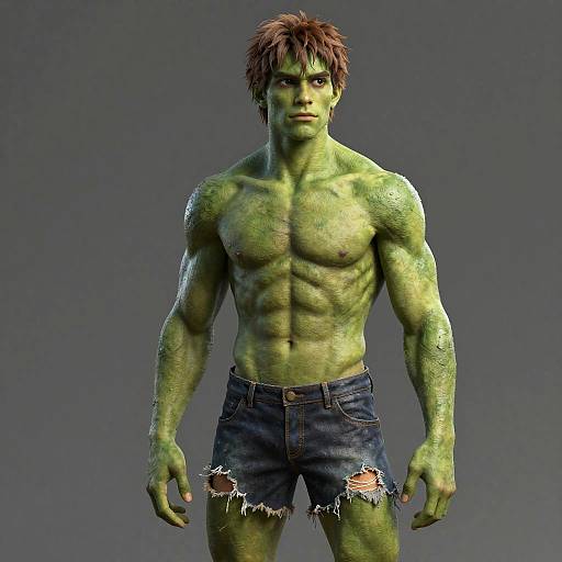 Photorealistic Blanka Character Portrait