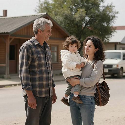 Family Meeting in Small Town