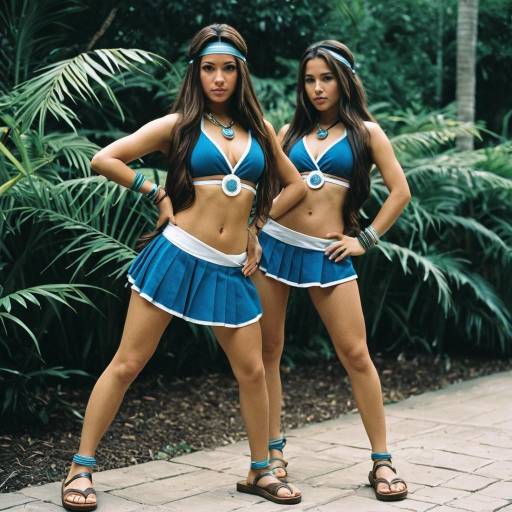 Seductive Katara Costume in Swimsuit