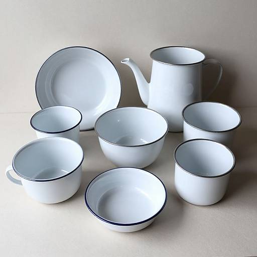 Vintage Enamelware Assorted Sizes