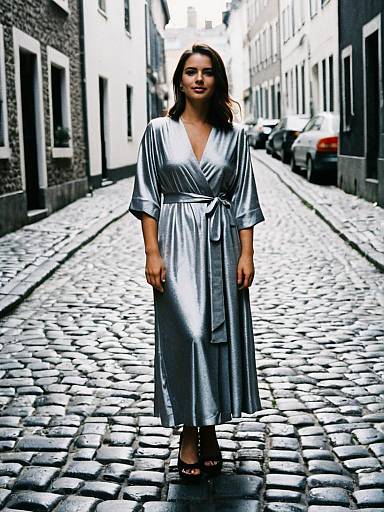 Silver Dress Birthday Photoshoot