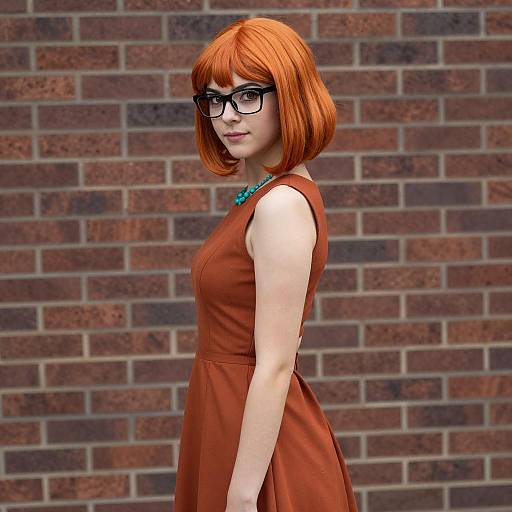 Velma Inspired Cosplay Portrait