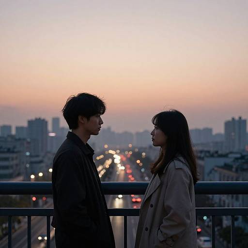 Twilight Connection in Urban Silence