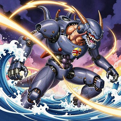 Mechanical Sea Creature Power Surge