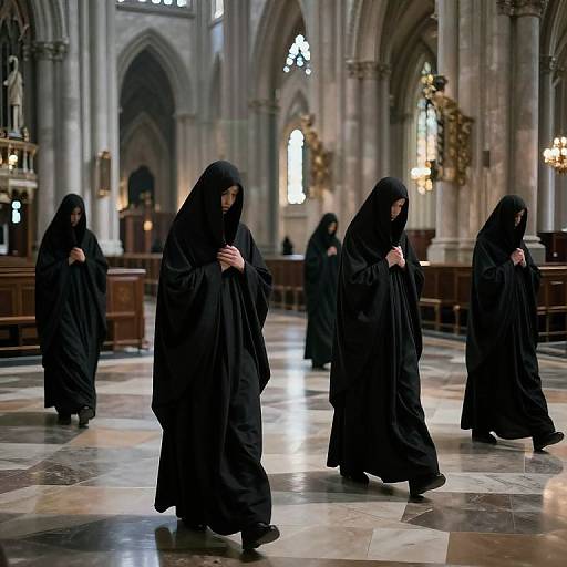 Echoes of Solitude in Cathedral