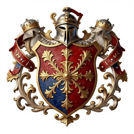 Renaissance Coat of Arms Template