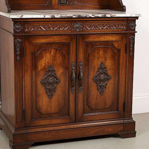 Dutch Baroque 20th Century Cabinet
