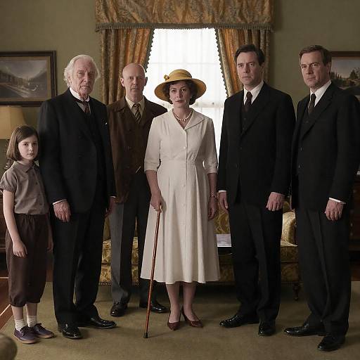 Vintage Living Room Scene from 'Earl of Puddleston'