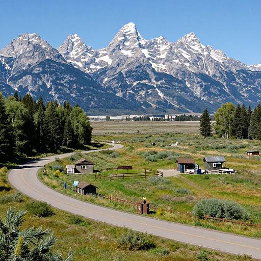 Oxbow Bend at Grand Teton Park