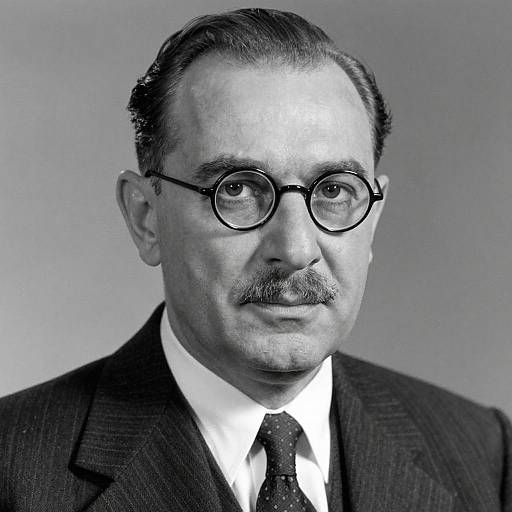 1940s Polish Jewish Intellectual Portrait