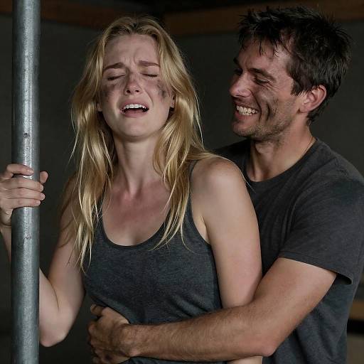 Emotional Contrast: Pain and Grin