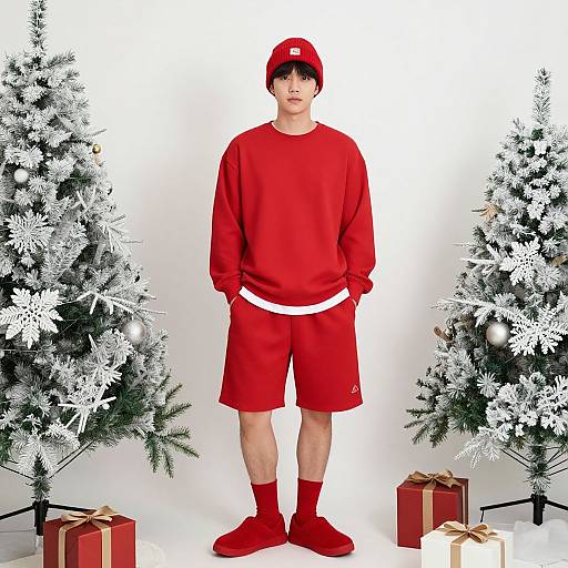 Korean Outfit Christmas Boy Solo