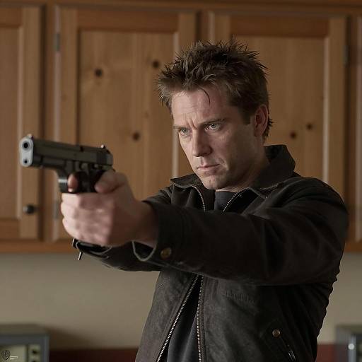 Intense Standoff with Dark Undertones