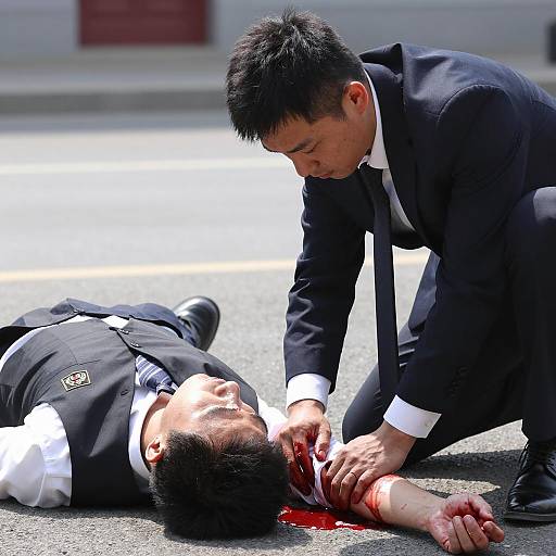 Dramatic Scene of Crisis and Care