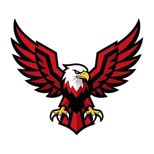 Fierce Eagle Mascot Logo Generator