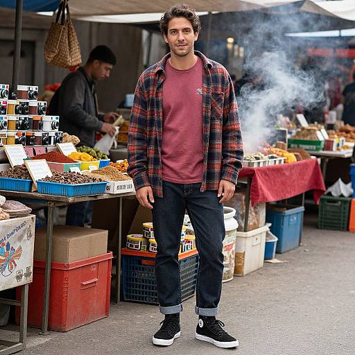 Vintage Street Style at Market