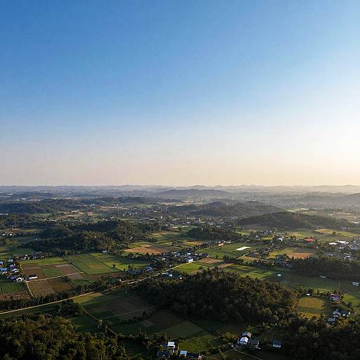 Seamless Panoramic Vibrant Landscape