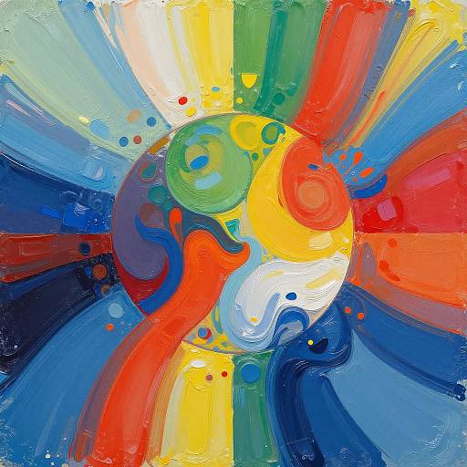 Enhanced Abstract Art with Superior Resolution