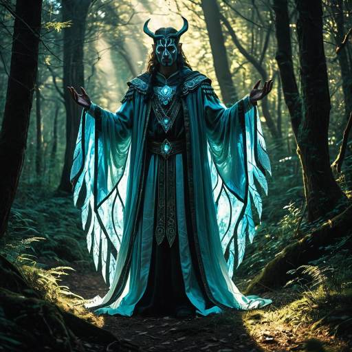 Ancient Spirit in Enchanting Forest