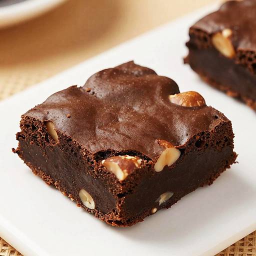 Rich Chocolate Brownie with Nuts