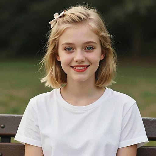 Photorealistic Portrait of a Young Girl