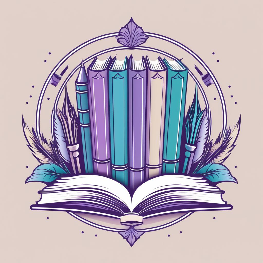 Charming Bookshop Logo Design Concept