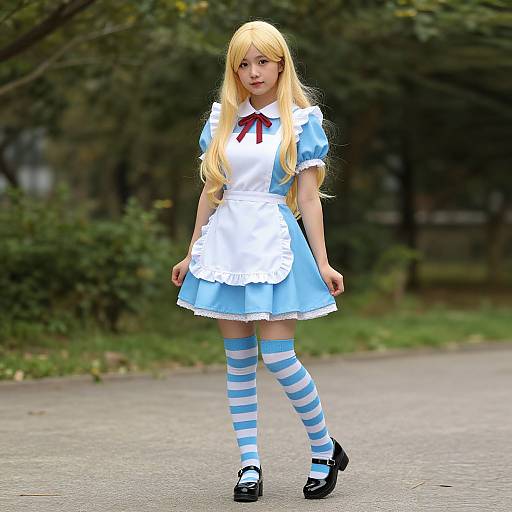 Realistic Alice in Wonderland Cosplay