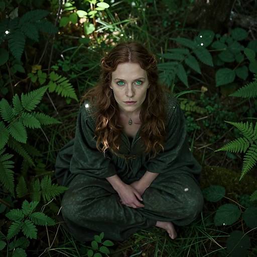 Ultrarealistic Nordic Seer Portrait