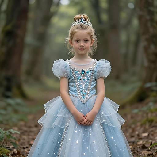 Enchanted Princess Photo in Forest