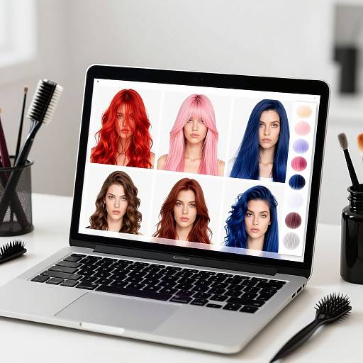 Digital Hair Color Changer Tool