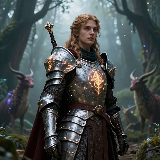 Gisondo in Enchanted Medieval Armor