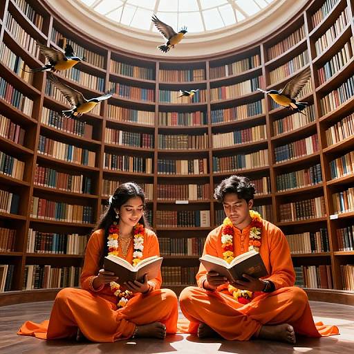 Vibrant Readers in Circular Library
