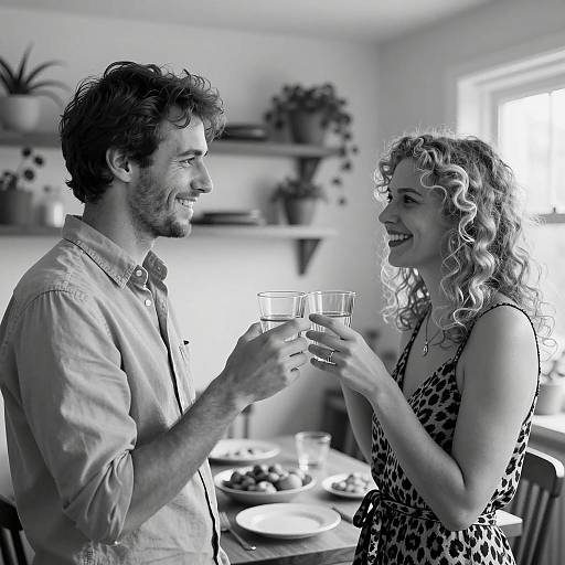 Celebration in Black-and-White Photography