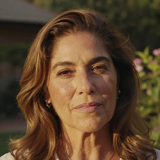 Sun-Kissed Hispanic Woman Portrait