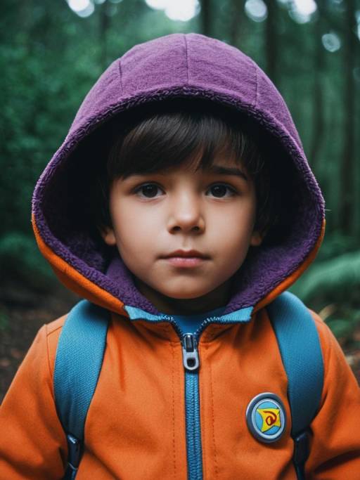 Cinematic Portrait of Man in Dora Costume