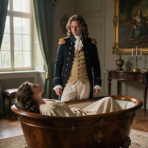 18th Century Scene of Elegance and Power